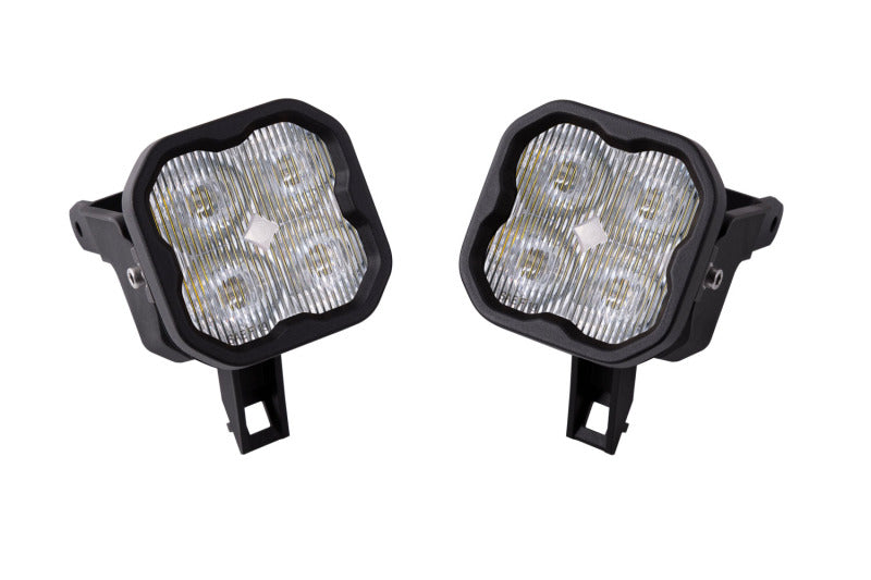Diode Dynamics 99-10 Ford Excursion/F-250/F-350/F-450/F-550 Super Duty/Ranger SS3 LED Fog Light Kit-thumbmail-1