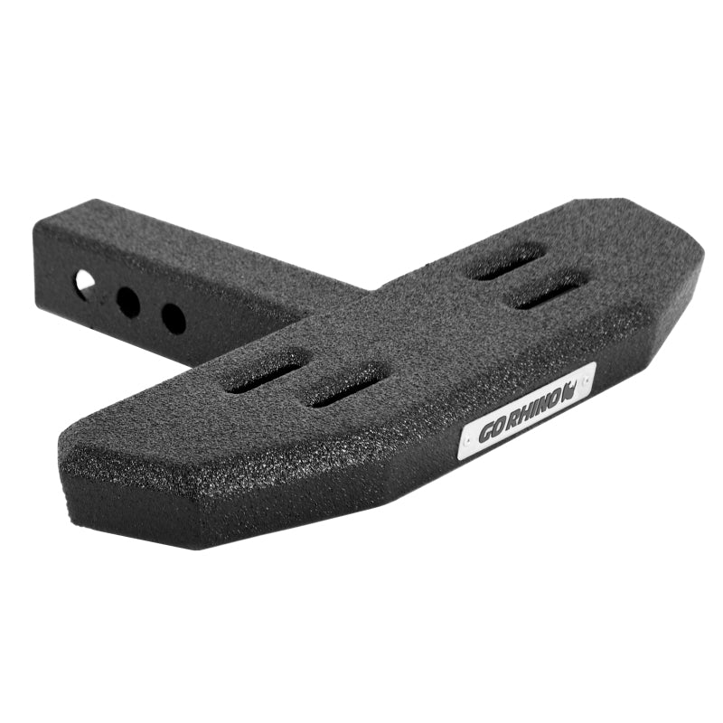 Go Rhino RB30 Slim Hitch Step - 17in. Long / Universal (Fits 2in. Receivers) - Bedliner Coating-thumbmail-1