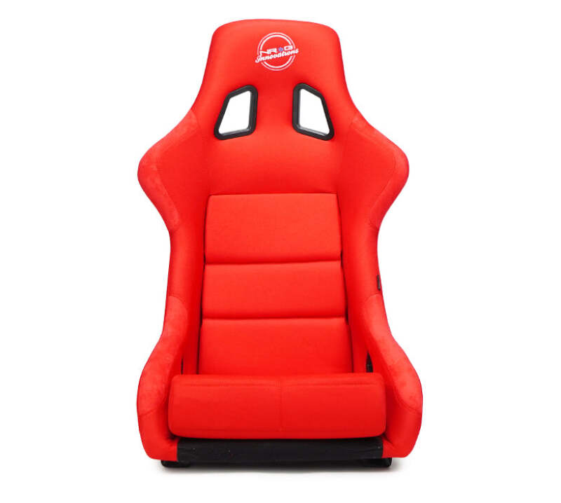 NRG FRP Fiber Glass Bucket Seat (Red) - XLarge-thumbmail-5