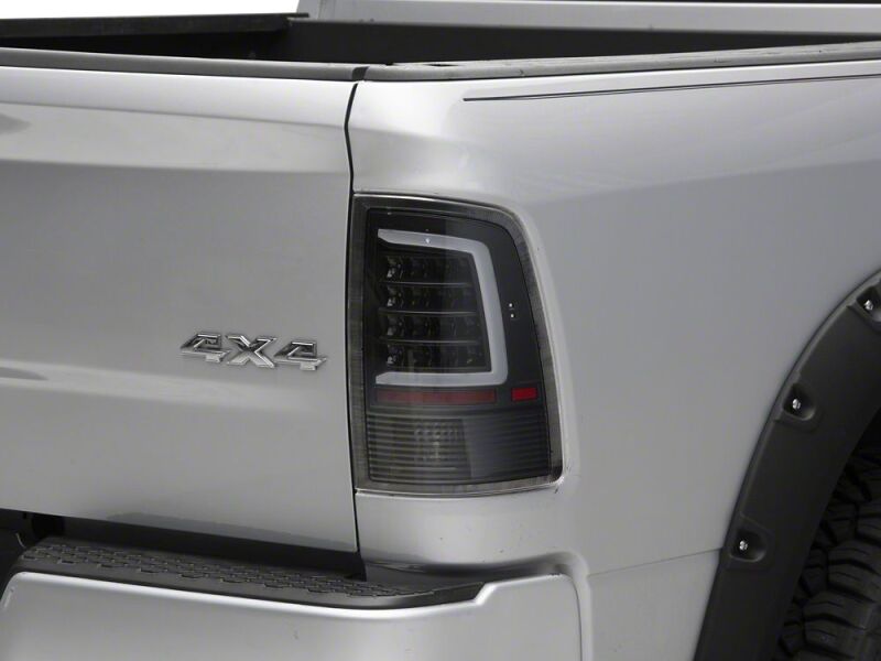 Raxiom 09-18 Dodge RAM 1500 Axial Series LED Tail Lights- Black Housing- Clear Lens-thumbmail-1