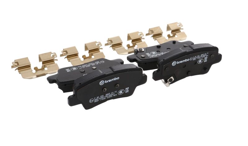 Brembo OE 21-22 Hyundai Accent/19-24 Nexo/2016 Sonata/2019 Sonata PRIME Low-Met Brake Pad - Rear-thumbmail-24