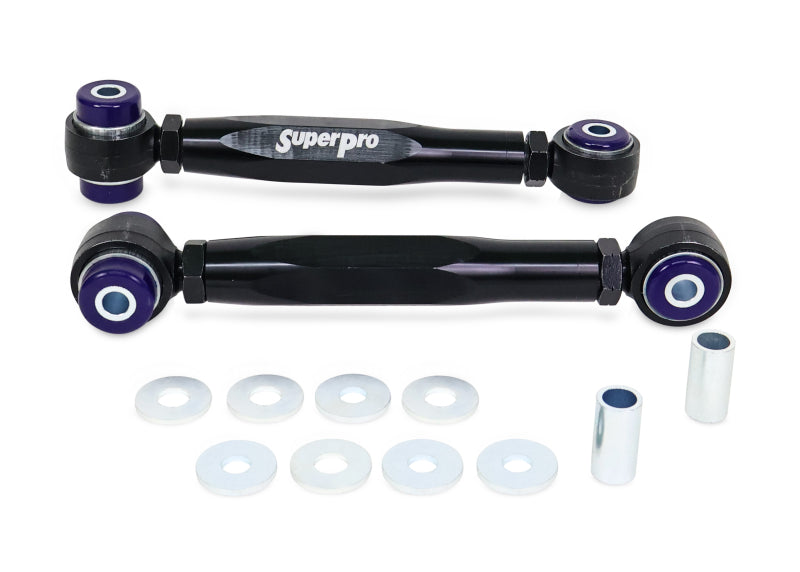 Superpro 06-25 Volkswagen Golf GTI Lower Rear HD Adjustable Toe Arm Set-thumbmail-3