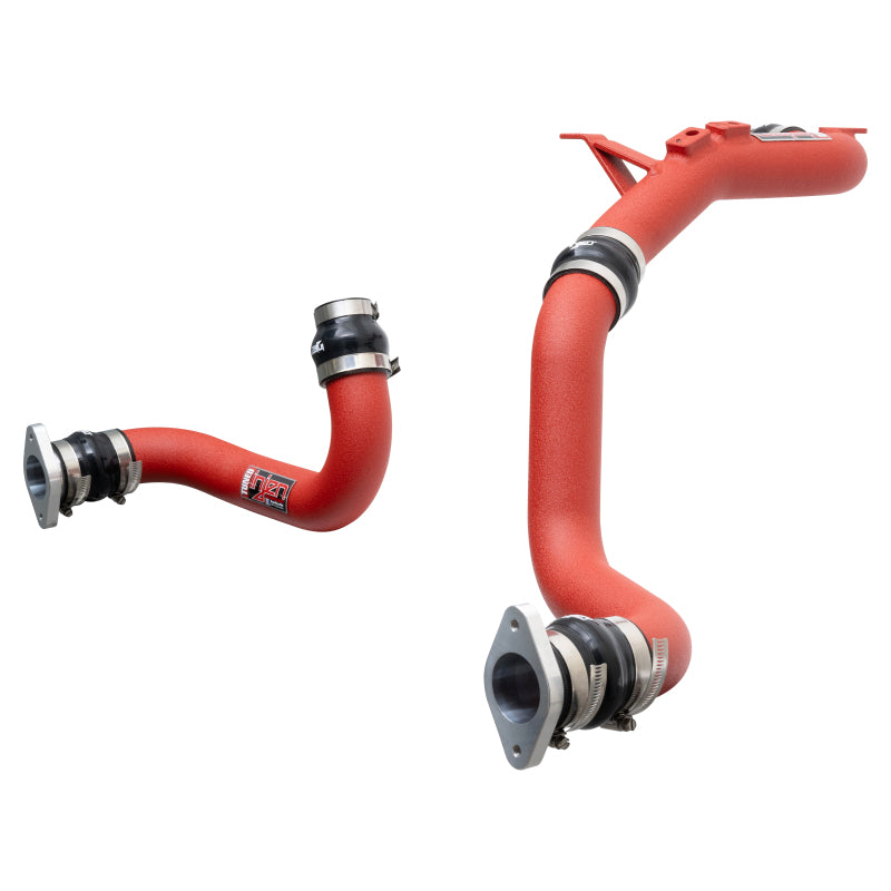 Injen 22-23 Honda/Acura Civic/Si/Integra 1.5L Turbo Aluminum Intercooler Pipe Kit - Wrinkle Red-thumbmail-4