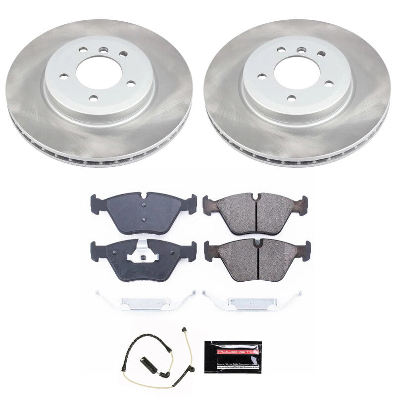 Power Stop 06-08 BMW Z4 Front Semi-Coated Rotor Kit-thumbmail-1