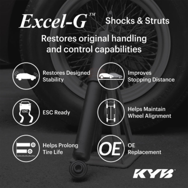 KYB 21-23 Kia Seltos S FWD / 20-22 Kia Soul L4 2.0L Excel-G Shock - Rear-thumbmail-2