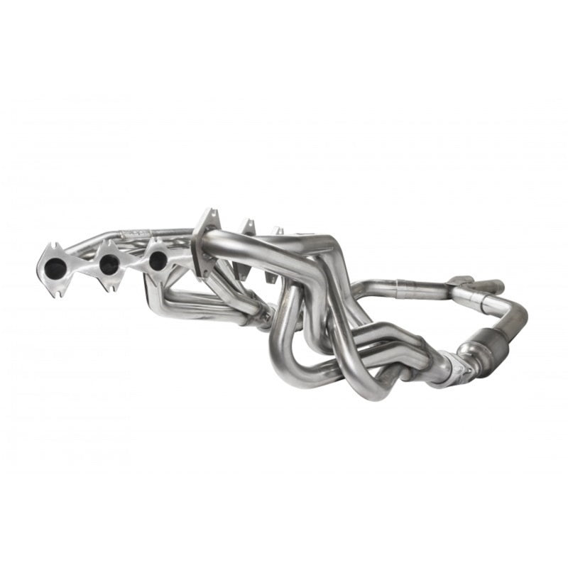 Kooks 05-10 Ford Mustang GT Manual 1 5/8in x 2 1/2in SS Long Tube Headers and OEM Catted SS X Pipe-thumbmail-8