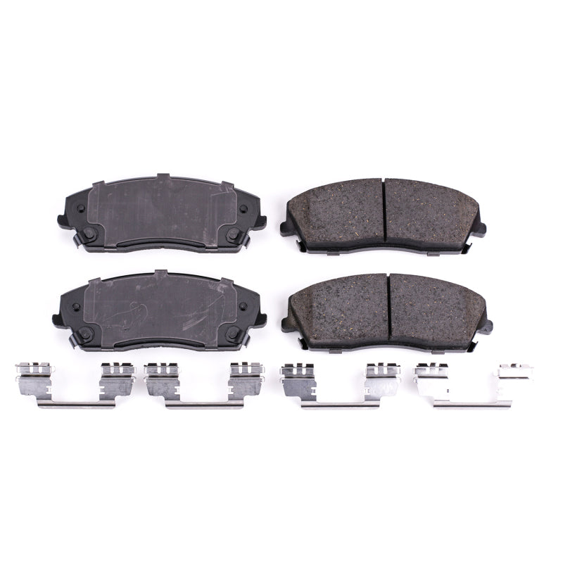 Power Stop 05-22 Chrysler 300 Front Z17 Evo Ceramic Brake Pad w/Hardware-thumbmail-2