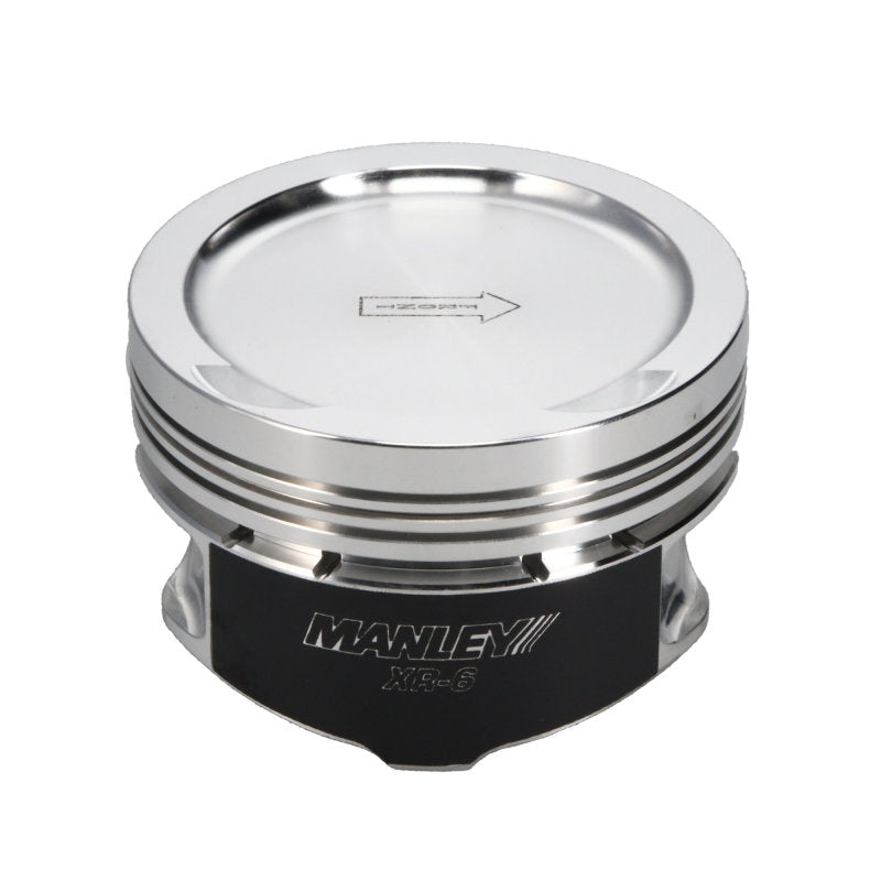 Manley Nissan SR20 86.50mm 5.365in Rod 86mm Stroke 9:1 Dish Piston Set - Set of 4 Extreme Duty-thumbmail-10