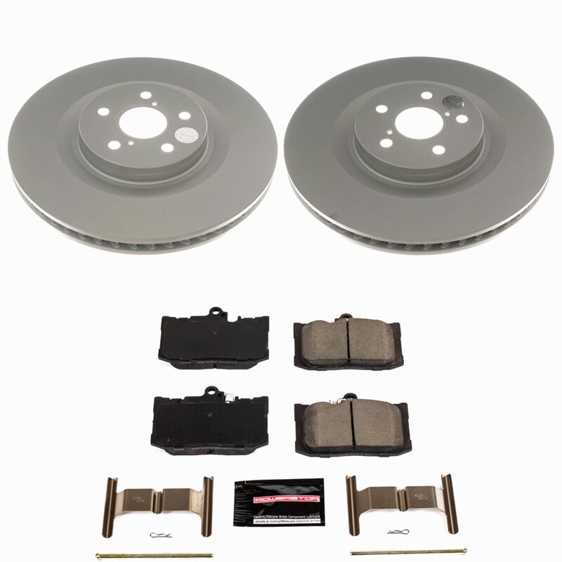 Power Stop 16-17 Lexus GS200t Front Z23 Coated Brake Kit-thumbmail-1