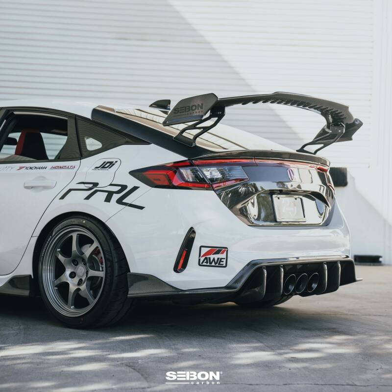 Seibon 2023+ Honda Civic Type R MB-Style Carbon Fiber Rear Diffuser-thumbmail-9