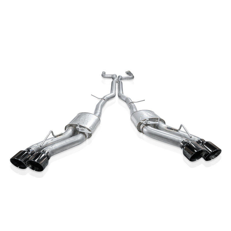 Stainless Works 22-25 Cadillac CT5-V Blackwing Catback Exhaust - Black Chrome Tips-thumbmail-5