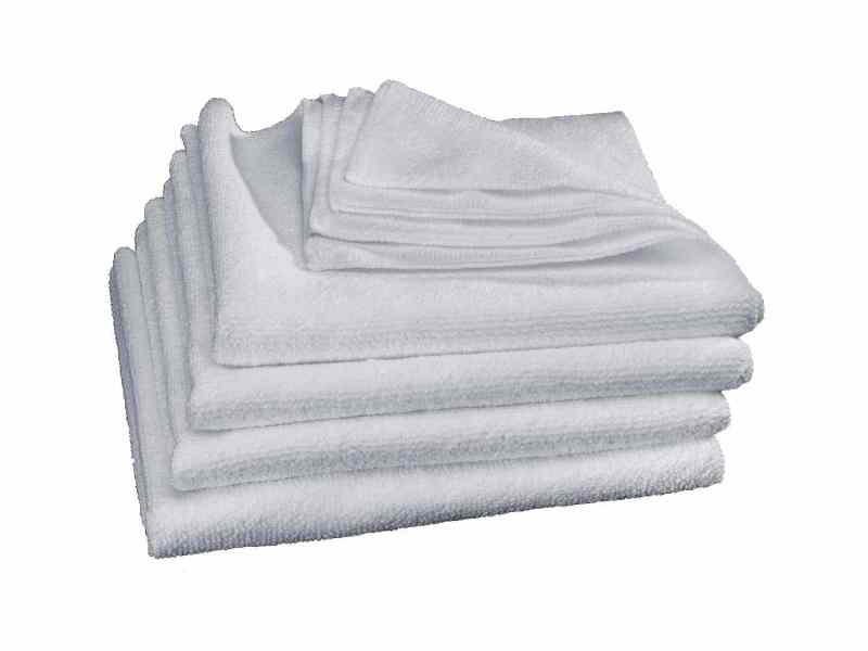 WeatherTech Microfiber Cleaning Cloth - White-thumbmail-2