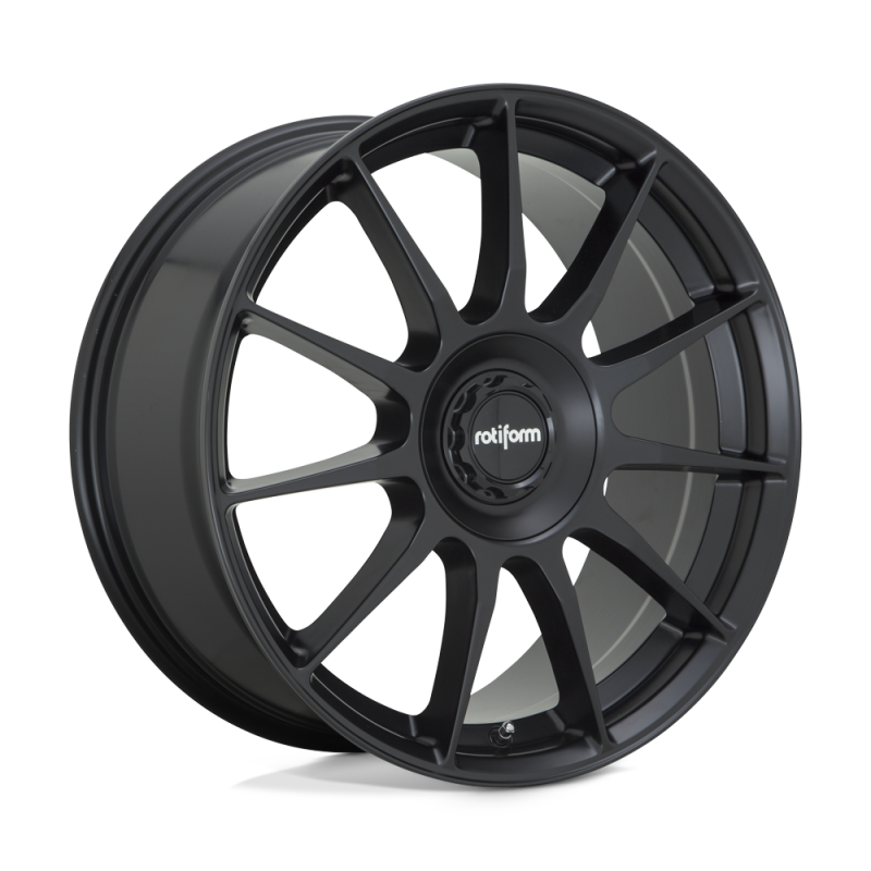 Rotiform R168 DTM Wheel 19x8.5 5x112 45 Offset - Satin Black-thumbmail-1