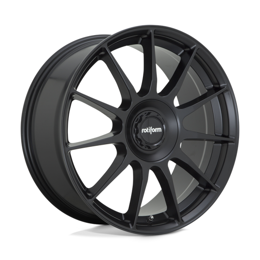 Rotiform R168 DTM Wheel 19x8.5 5x108/5x114.3 35 Offset - Satin Black