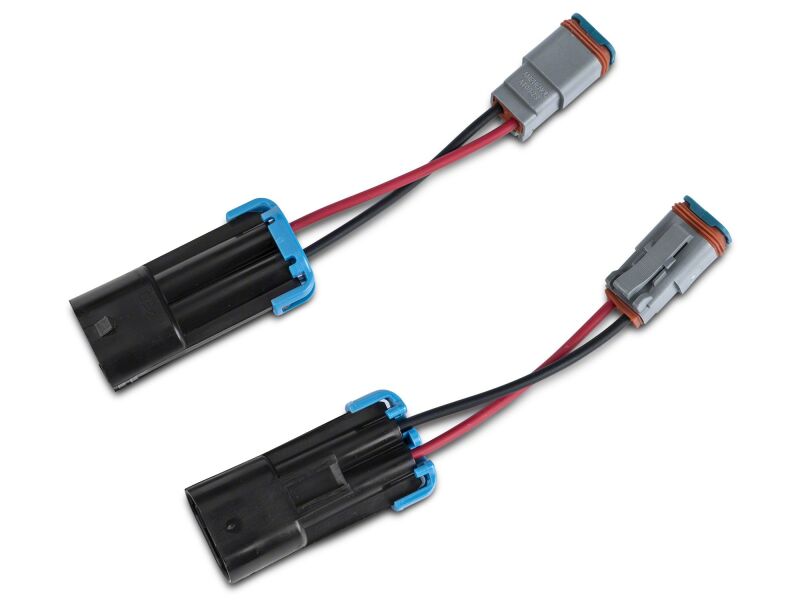 Raxiom 07-09 Jeep Wrangler JK Axial Series H10 to Deutsch Fog Light Wire Harness Adapter Kit-thumbmail-2