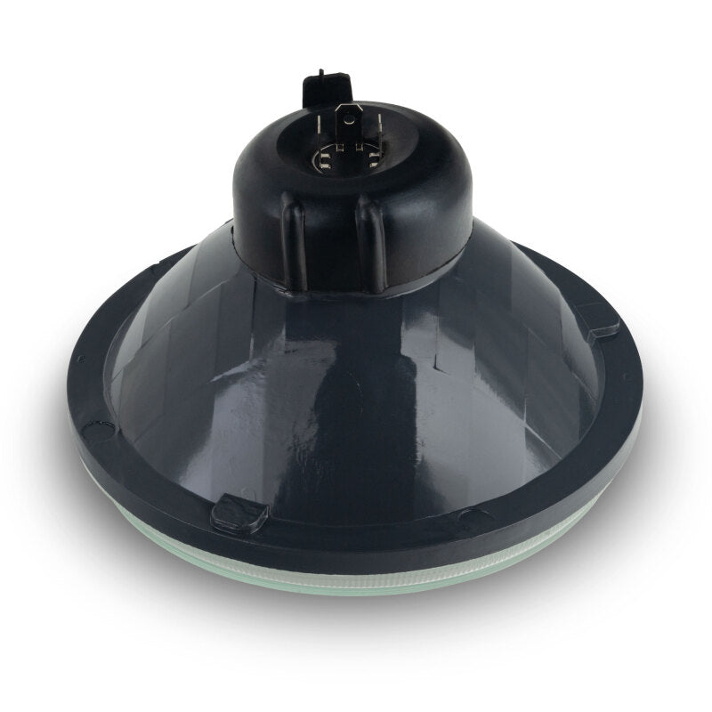 Oracle 7 IN. Sealed Beam Glass Lens Headlight – Non-Halo (Compatible with H4 LED Bulbs)-thumbmail-4