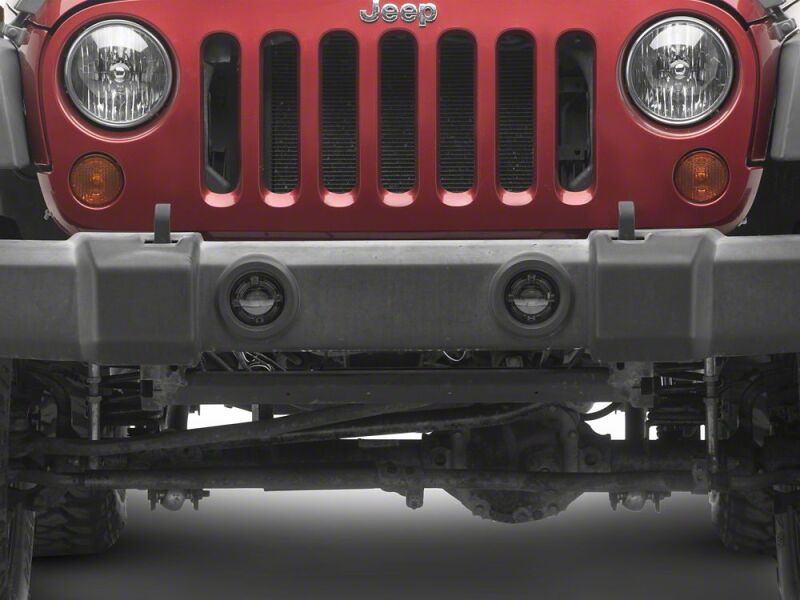 Raxiom 07-18 Jeep Wrangler JK V2 LED Switchback Fog Lights with Amber Turn Signal and Halo Rings-thumbmail-12