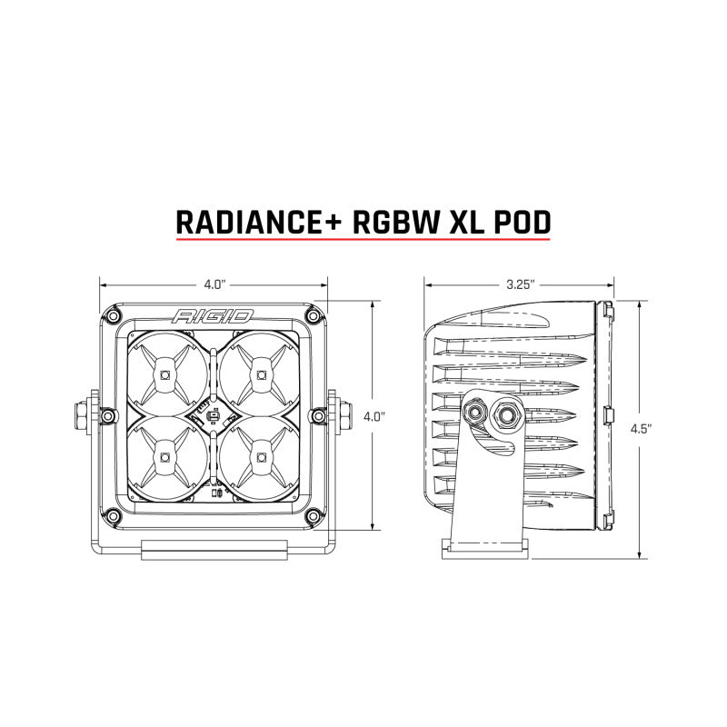 Rigid Industries Radiance+ Pod XL RGBW - Pair-thumbmail-24