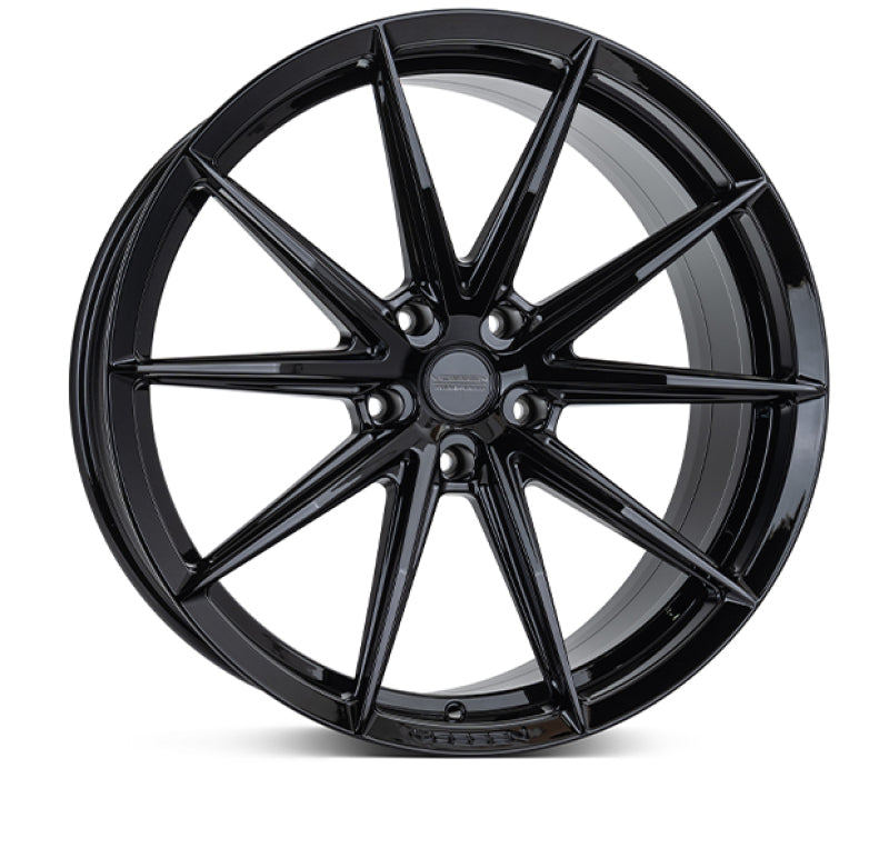 Vossen HFX-2 22x10.5 / 5x112 / ET35 / Deep Face / 66.5 - Gloss Black Wheel
