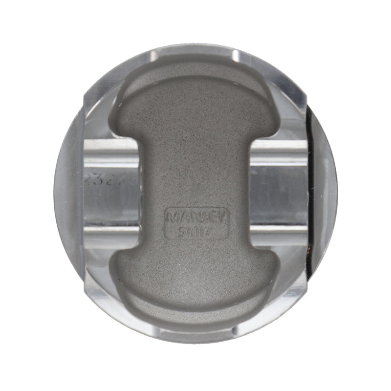 Manley 16+ Nissan VR30DDTT 86mm Bore 10:1 CR -3.5cc Dome Flat Top E/D Piston w/ Rings (SINGLE)-thumbmail-10