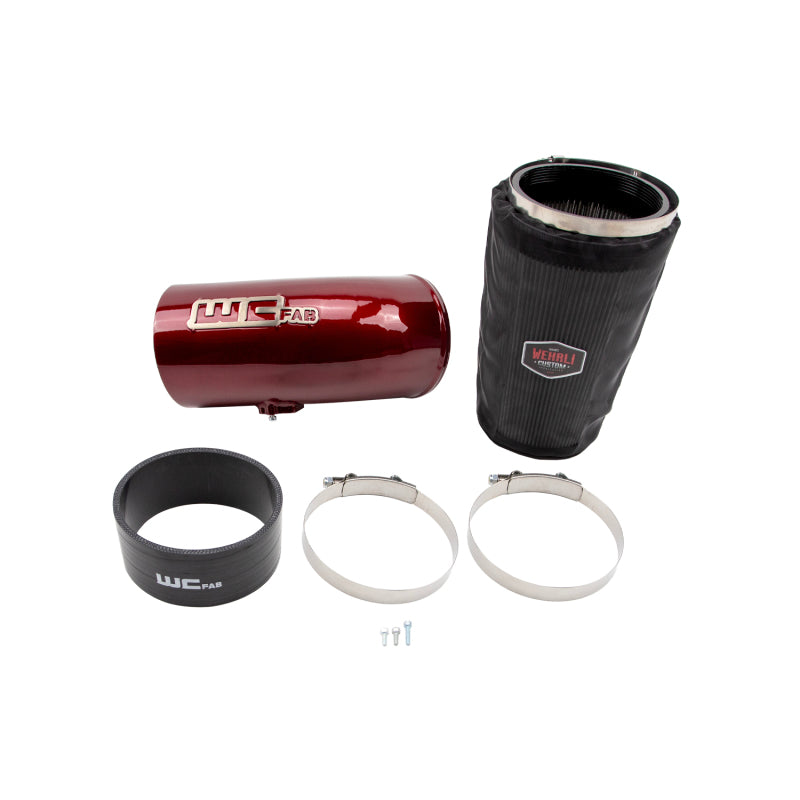 Wehrli 03-18 Dodge RAM 5.9L Cummins Second Gen. Swap 5in Intake Kit - WCFab Grey-thumbmail-1