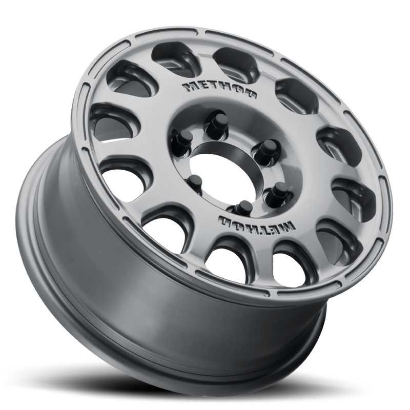 Method MR107 16x7 +45mm Offset 6x5.5 102mm CB Gloss Titanium Wheel-thumbmail-3