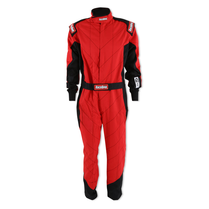 RaceQuip Red Chevron-1 Suit - SFI-1 XL