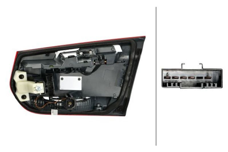 Hella 2012-2019 BMW 320i Left Tail Light-thumbmail-2