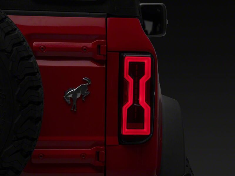 Raxiom 21-26 Ford Bronco Axial Series LED Tail Lights- Black Housing- Smoked Lens-thumbmail-11