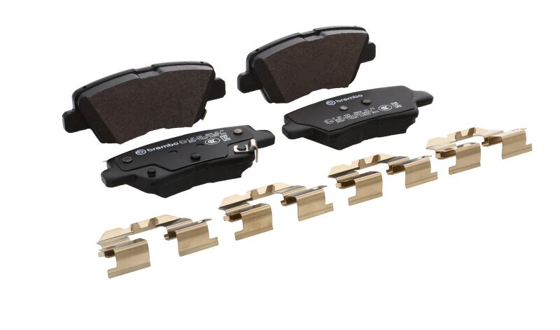 Brembo OE 21-22 Hyundai Accent/19-24 Nexo/2016 Sonata/2019 Sonata PRIME Low-Met Brake Pad - Rear-thumbmail-25