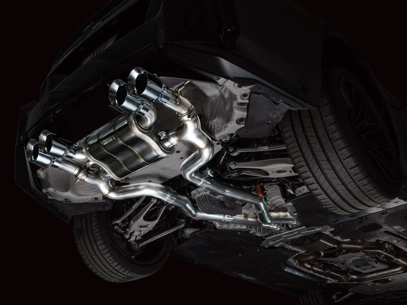 AWE Tuning 23-24 BMW G87 M2 SwitchPath Edition Exhaust - Chrome Silver Tips-thumbmail-9