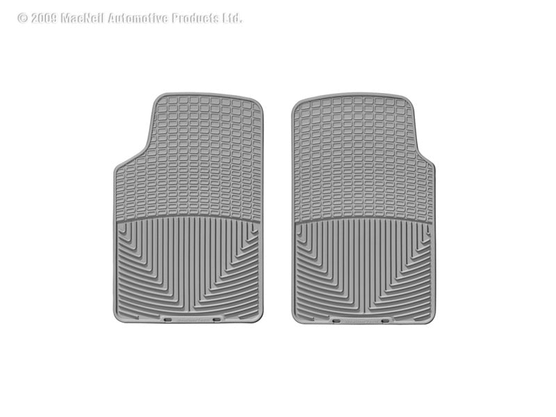 WeatherTech 98 Chevrolet Tracker Front Rubber Mats - Grey-thumbmail-3