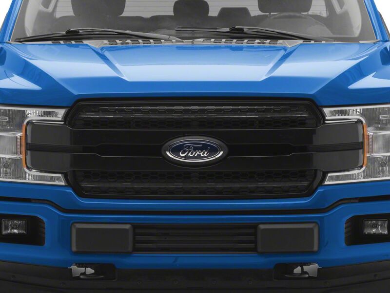 Raxiom 18-20 Ford F-150 CXR Series LED Upper Replacement Grille with White DRL- Black-thumbmail-10