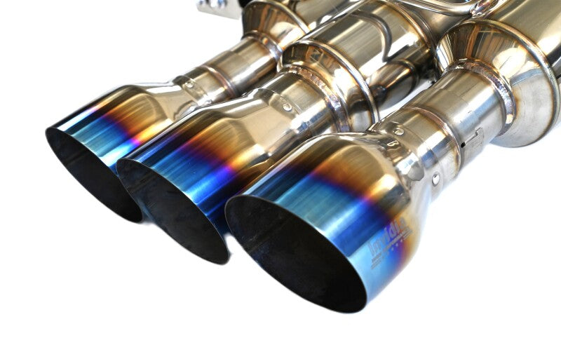 Invidia 22+ HONDA CIVIC TYPE-R FL5 R400 SINGLE LAYER TI TIP FULL CAT-BACK (NON POLISH PIPE)-thumbmail-5