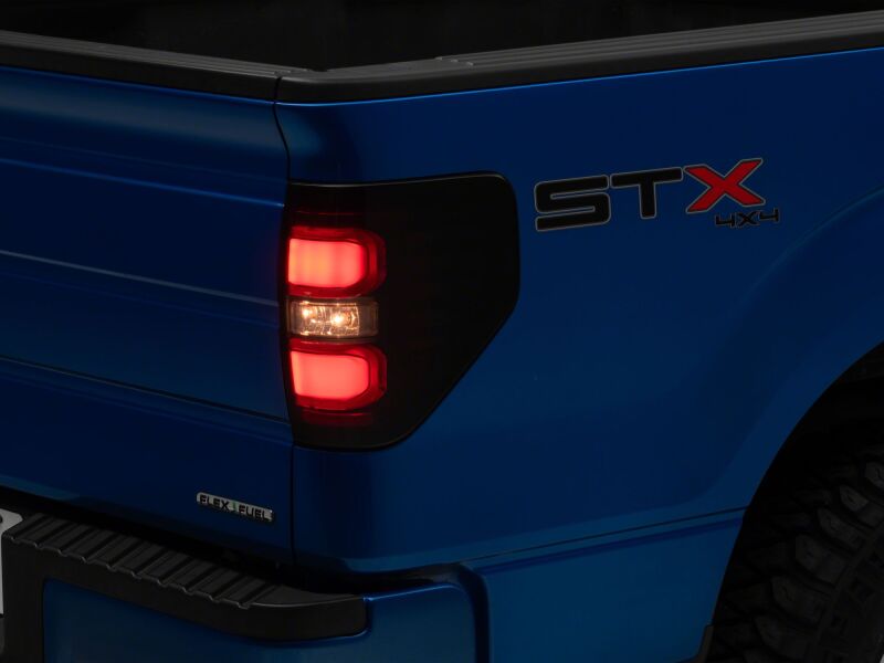 Raxiom 09-14 Ford F-150 Styleside Axial Series LED Tail Lights- Black Housing- Smoked Lens-thumbmail-8