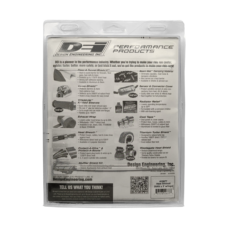 DEI Heat Shroud - 20AN x 36in-thumbmail-8