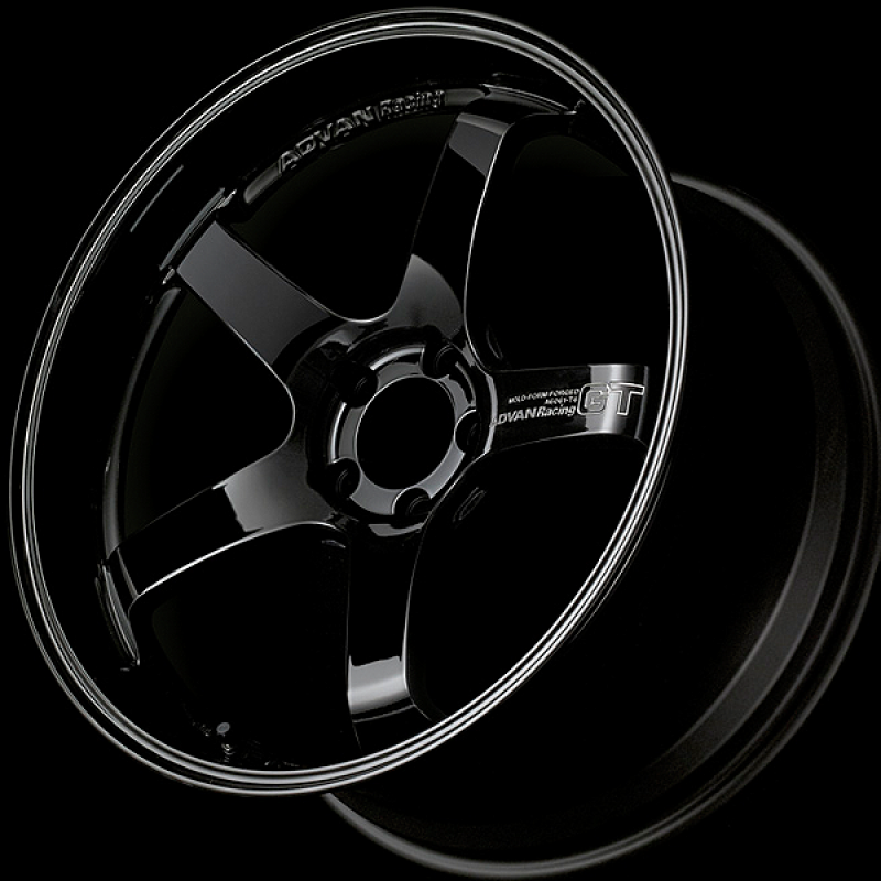 Advan GT Premium Version 19x10.0 / +30 ET / 5-112 / 66.5mm Bore / Racing Gloss Black-thumbmail-1