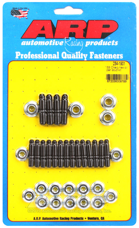 ARP SB Chevy Hex Oil Pan Stud Kit-thumbmail-1