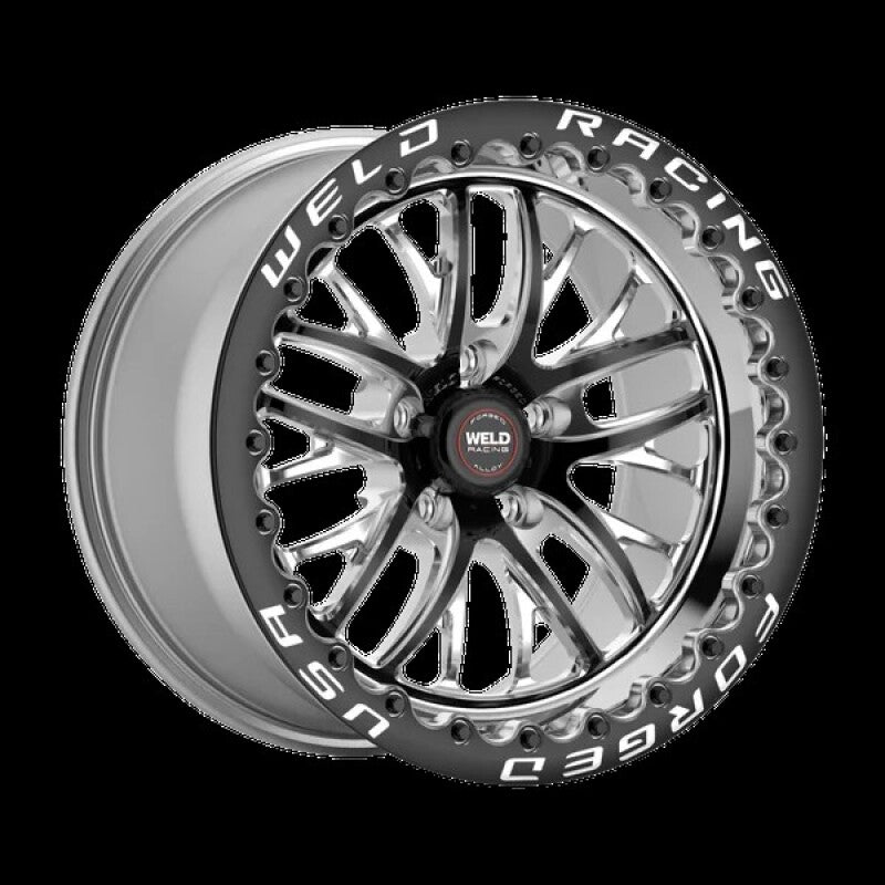 Weld S82 15x10 5x114.3 BP 7.5 BS 51 ET Black 3.18 ID Medium Pad Single Beadlock Wheel-thumbmail-1