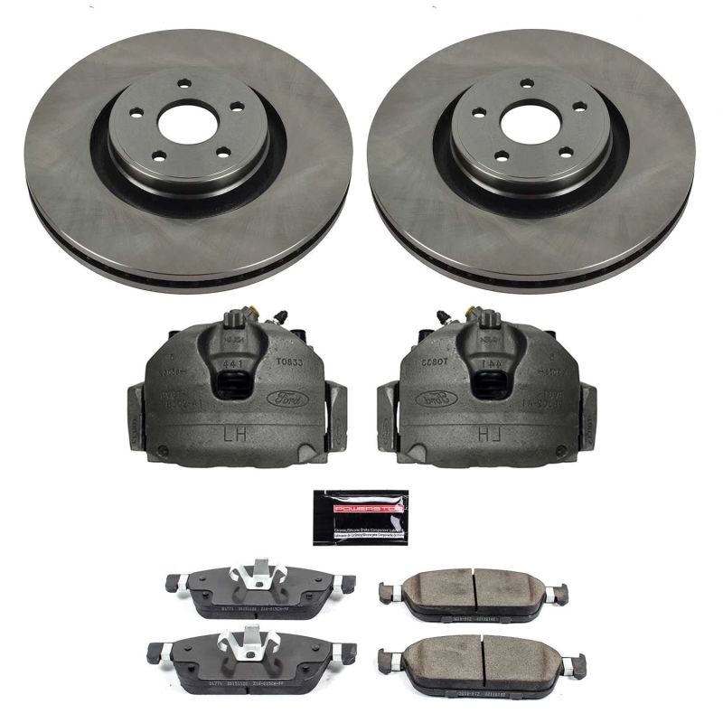 Power Stop 15-19 Lincoln MKC Front Autospecialty Kit w/Cals-thumbmail-1