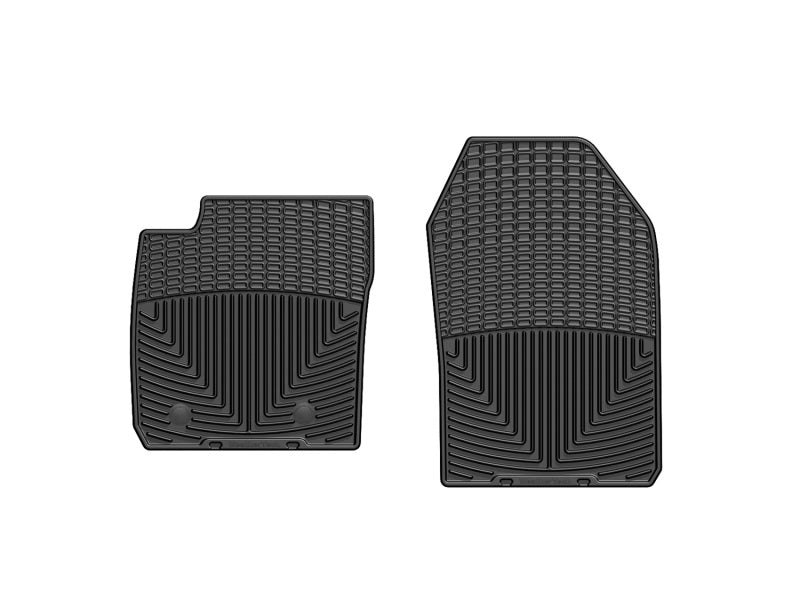 WeatherTech 11+ Ford Fiesta Front Rubber Mats - Black-thumbmail-2