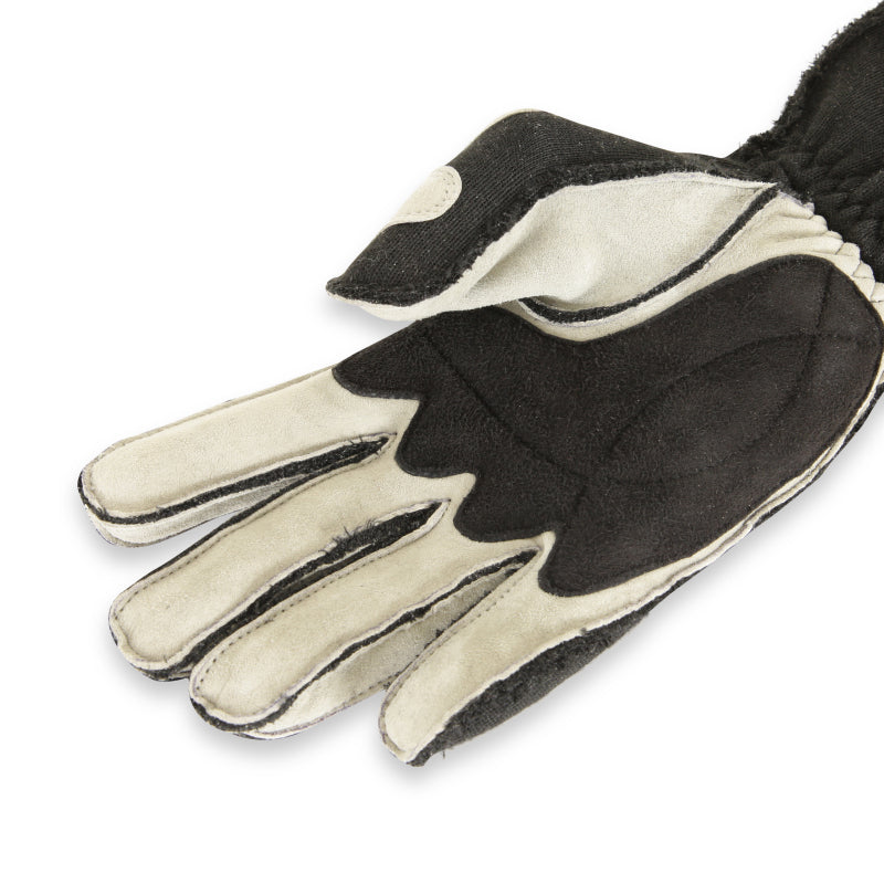 RaceQuip SFI-5 Gray/Black 2XL Outseam w/ Closure Glove-thumbmail-6