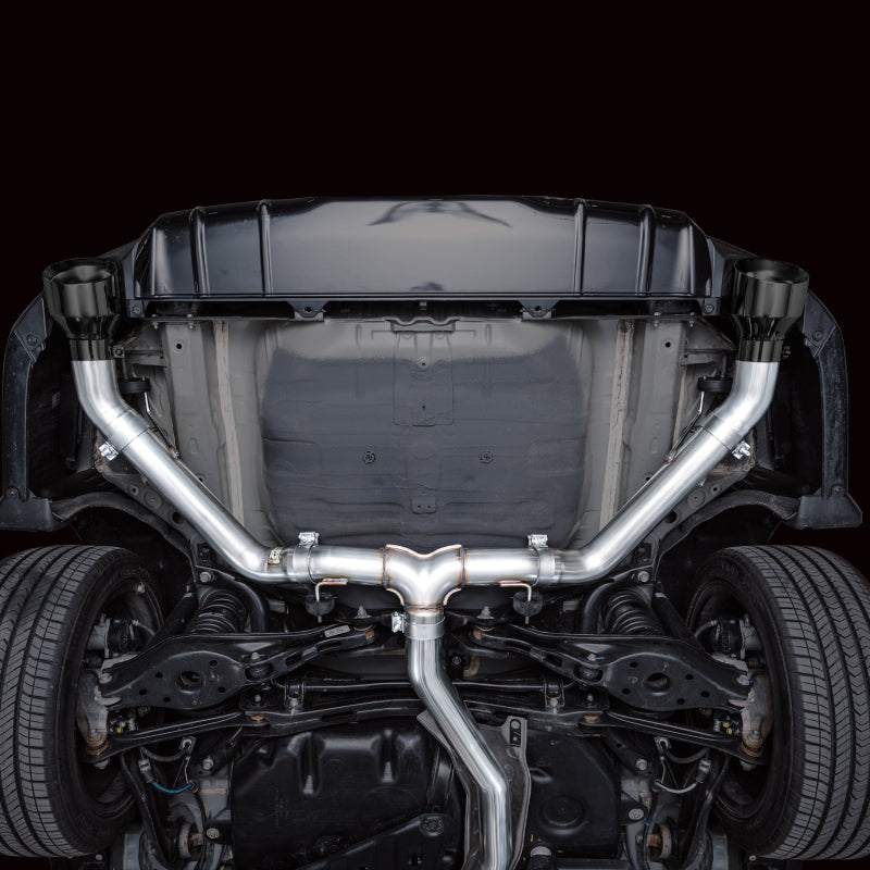 AWE Tuning 22+ Honda Civic Si/Acura Integra Track Edition Catback Exhaust - Dual Diamond Black Tips-thumbmail-10