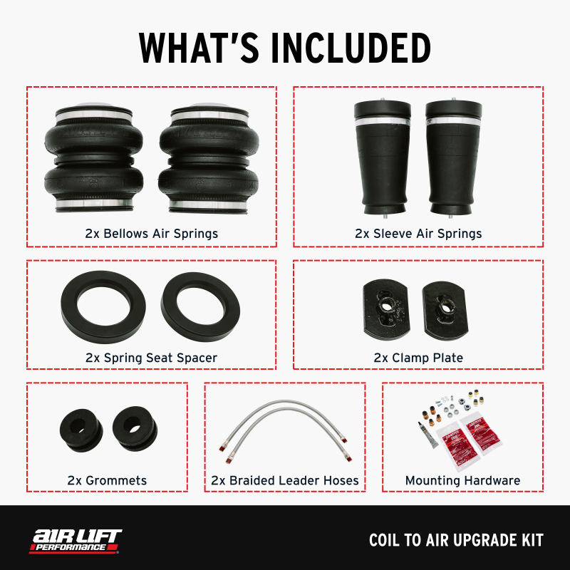 Air Lift 05-14 Ford Mustang S197 Coil to Air Upgrade Kit-thumbmail-8
