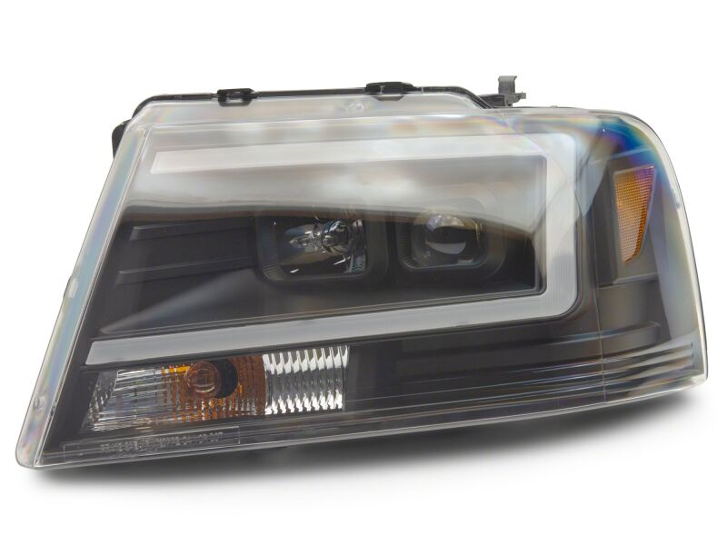 Raxiom 04-08 Ford F-150 Axial Series Projector Headlights- Black Housing- Clear Lens-thumbmail-9