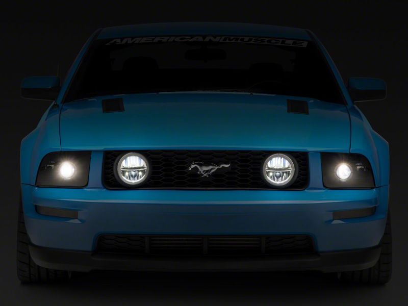 Raxiom05-09 Ford Mustang GT Axial Series LED Halo Fog Lights-thumbmail-7