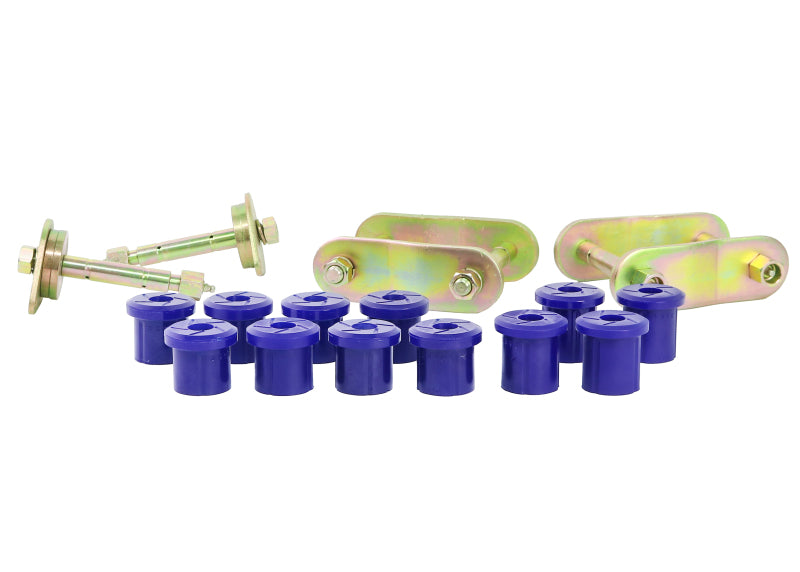 SuperPro 07+ Toyota Land Cruiser Greaseable Leaf Spring and Shackle Bushing Kit- (Rear)-thumbmail-3