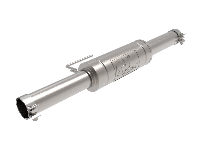 aFe Vulcan Series 3in T304 Stainless Steel Muffler Upgrade Pipe (Use w/ PN 49-48083-B/P)-thumbmail-1