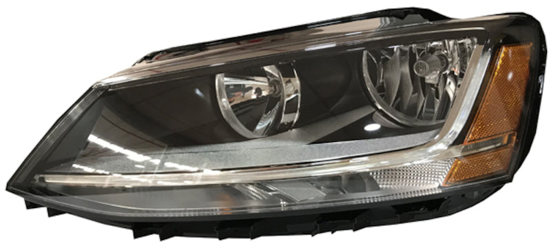 Hella 2017-2018 Volkswagen Jetta Halogen Headlight Assembly-thumbmail-1