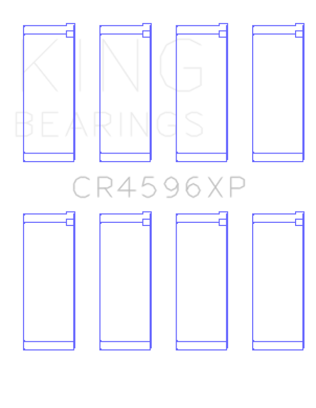 King Engine Bearings BMW S14B20/S14B23/S14B25 (Size STDX) Connecting Rod Bearing Set-thumbmail-2